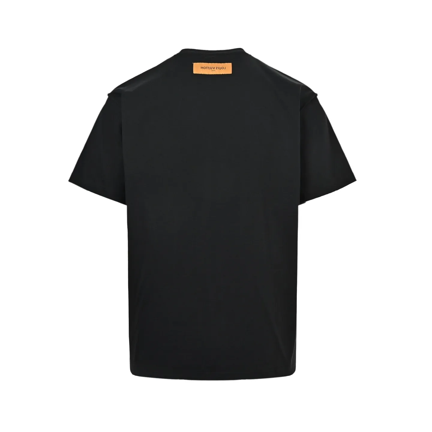 Louis Vuitton/Louis Vuitton three-dimensional embossed logo short sleeves